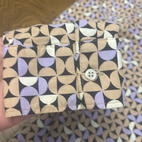 OLSEN Geometric Patterned Shirt - Picture 4 of 10